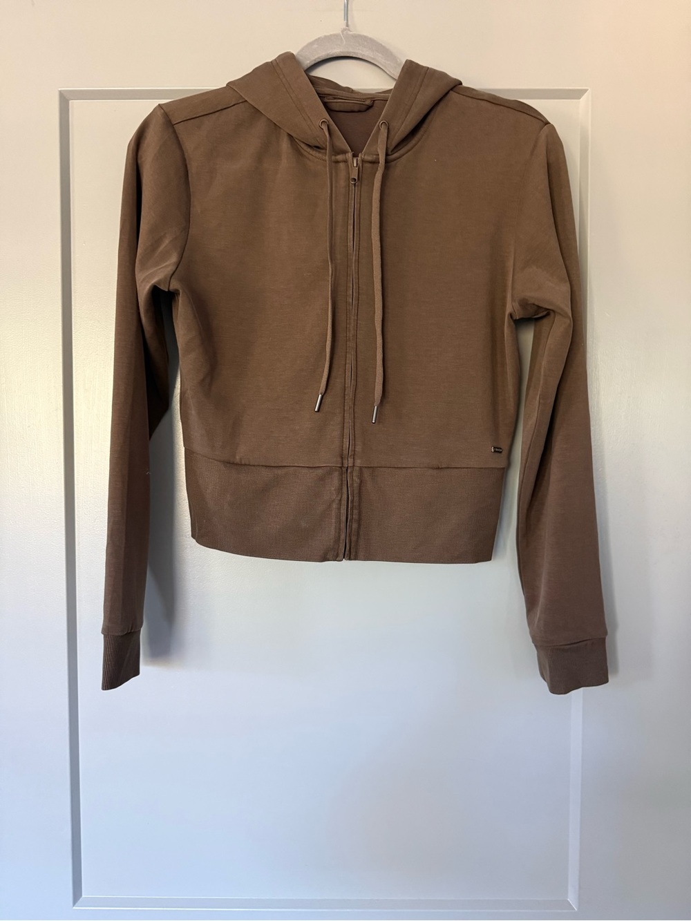 Vuori Compose Full Zip Hoodie Size Small in Espresso - Picture 2 of 10